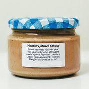 Ladislav Matějka Játrová paštika  mix druhů (200 g) - Mandlová