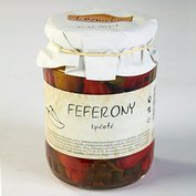 Feferony špičaté (610 g)