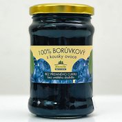 Kvasnička 100% borůvkový džem s kousky ovoce (200 g)