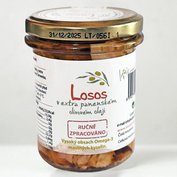 Losos v extra panenském olivovém oleji (195g)