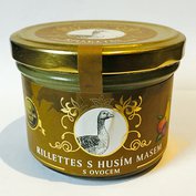 Rillettes s husím masem s ovocem (180 g)