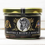 Rillettes s masem z divočáka (180 g)